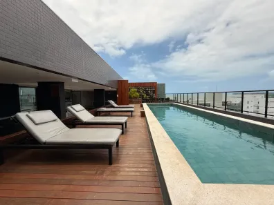 Apartamento com 1 Quarto à venda, 48m² no Cabo Branco, João Pessoa