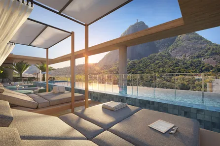 Apartamento com 1 Quarto à venda, 32m² no Humaitá, Rio de Janeiro
