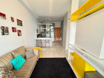 Apartamento com 1 Quarto para alugar, 50m² no Tamboré, Santana de Parnaíba