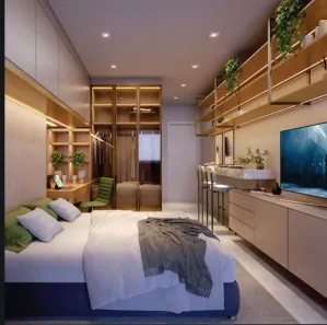 Apartamento com 1 Quarto à venda, 32m² no Praia de Itaparica, Vila Velha