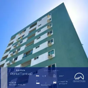 Apartamento com 1 Quarto à venda, 38m² no Tambaú, João Pessoa