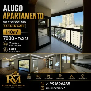 Apartamento com 3 Quartos para alugar, 110m² no da Luz, Nova Iguaçu