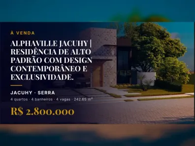 Casa com 4 Quartos à venda, 242m² no Jacuhy, Serra
