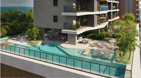 Apartamento com 3 Quartos à venda, 129m² no Meireles, Fortaleza