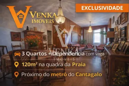 Apartamento com 3 Quartos à venda, 120m² no Copacabana, Rio de Janeiro