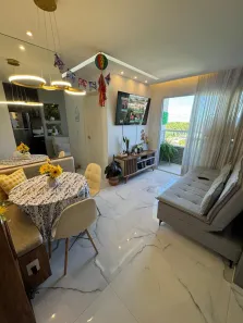 Apartamento com 2 Quartos para alugar, 72m² no Buraquinho, Lauro de Freitas