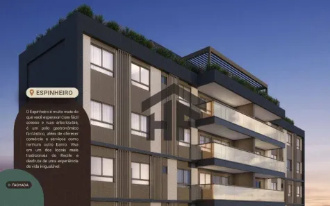 Apartamento com 4 Quartos à venda, 122m² no Espinheiro, Recife