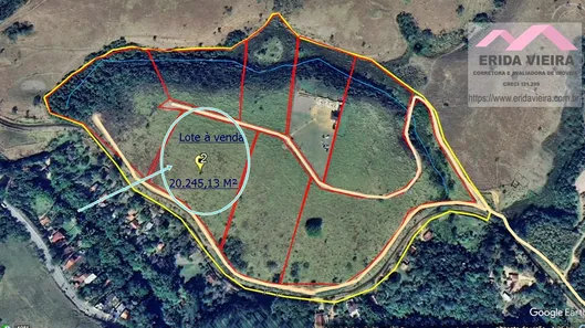 Lote/Terreno à venda, 20245m² no Alto do Piracuama, Pindamonhangaba