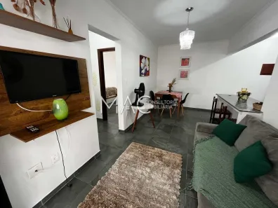 Apartamento com 2 Quartos para alugar, 67m² no Guilhermina, Praia Grande