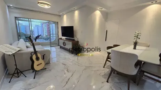 Apartamento com 3 Quartos para alugar, 105m² no Barcelona, São Caetano do Sul