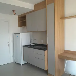 Apartamento com 1 Quarto para alugar, 27m² no Jardim das Acácias, São Paulo