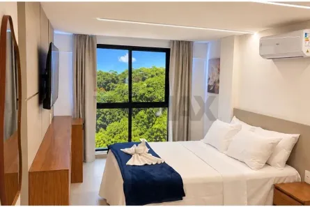 Flat com 1 Quarto para alugar, 16m² no Cabo Branco, João Pessoa