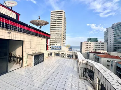 Cobertura com 3 Quartos para alugar, 98m² no Aviação, Praia Grande