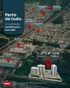 Apartamento com 2 Quartos à venda, 53m² no Flores, Manaus