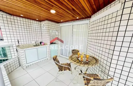 Apartamento com 3 Quartos à venda, 104m² no Canto do Forte, Praia Grande