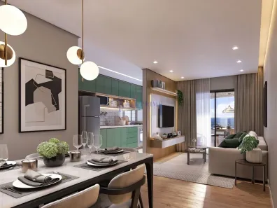 Apartamento com 1 Quarto à venda, 48m² no Solemar, Praia Grande