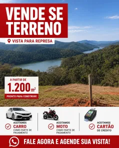 Lote/Terreno à venda, 1200m² no Centro, Bom Jesus dos Perdões