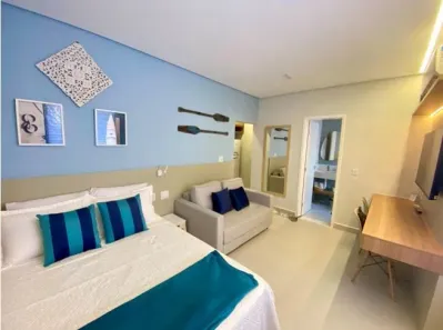 Apartamento com 1 Quarto para alugar, 35m² no Embaré, Santos