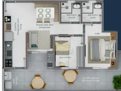 Apartamento com 2 Quartos à venda, 72m² no Campestre, Santo André