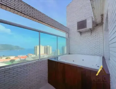 Cobertura com 2 Quartos à venda, 110m² no Ponta da Praia, Santos
