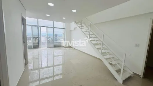 Sala Comercial para alugar, 73m² no Vila Mathias, Santos