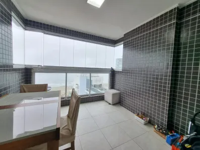 Apartamento com 3 Quartos para alugar, 98m² no Pompéia, Santos