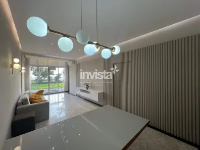 Apartamento com 2 Quartos para alugar, 90m² no Ponta da Praia, Santos