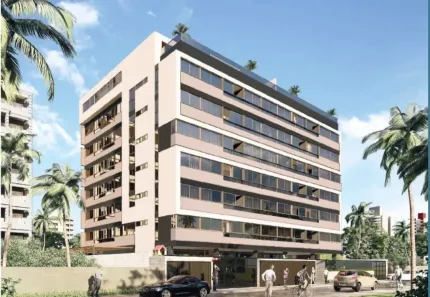 Apartamento com 2 Quartos à venda, 46m² no Camboinha, Cabedelo