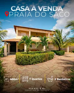 Sobrado com 7 Quartos à venda, 400m² no , Estância