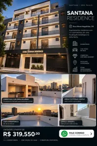 Apartamento com 1 Quarto à venda, 29m² no Santana, São Paulo