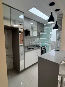Apartamento com 2 Quartos para alugar, 48m² no Loteamento Mogilar, Mogi das Cruzes