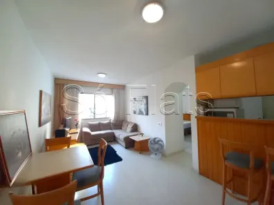 Flat com 1 Quarto para alugar, 42m² no Indianópolis, São Paulo