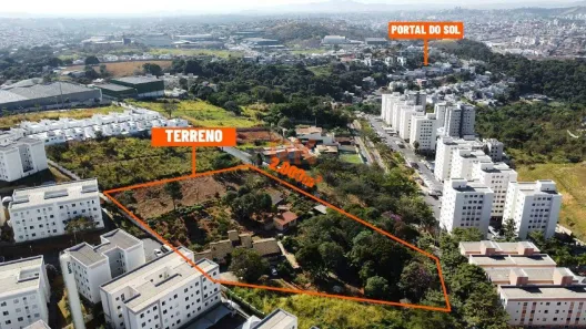 Lote/Terreno à venda, 4000m² no Chácaras Cotia, Contagem