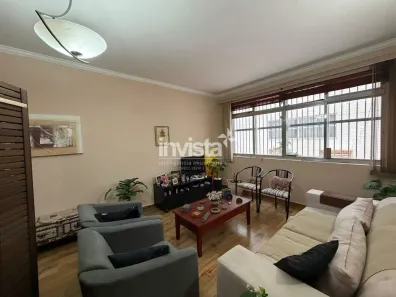Apartamento com 2 Quartos à venda, 98m² no Gonzaga, Santos