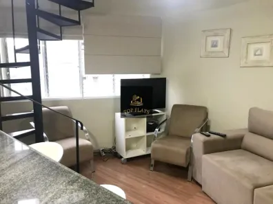 Flat com 1 Quarto para alugar, 46m² no Vila Nova Conceição, São Paulo