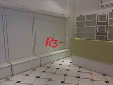 Ponto Comercial para alugar, 25m² no Gonzaga, Santos