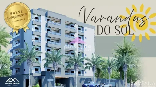 Apartamento com 2 Quartos à venda, 62m² no Balneário Gardem Mar, Caraguatatuba