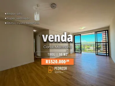 Apartamento com 3 Quartos à venda, 98m² no Tirol, Natal