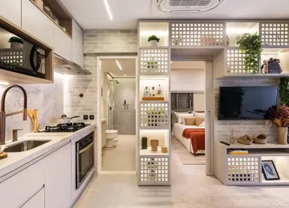 Apartamento com 2 Quartos à venda, 39m² no Brooklin Paulista, São Paulo