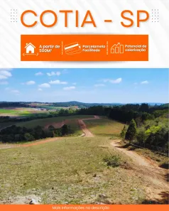 Lote/Terreno à venda, 500m² no Cachoeira, Cotia