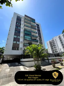 Apartamento com 3 Quartos para alugar, 115m² no Boa Viagem, Recife
