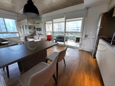 Apartamento com 1 Quarto para alugar, 63m² no Cidade Monções, São Paulo