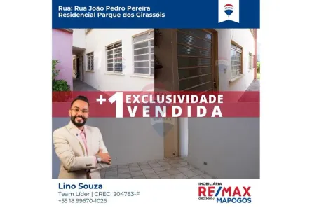 Apartamento com 2 Quartos à venda, 45m² no Residencial Parque dos Girassóis, Presidente Prudente