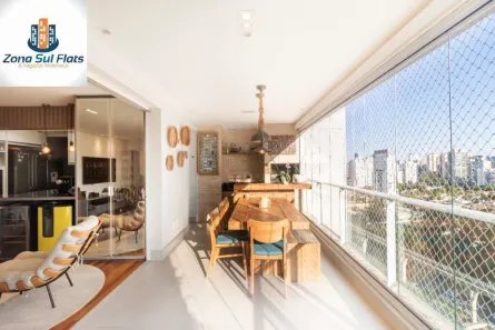 Apartamento com 3 Quartos à venda, 134m² no Cidade Monções, São Paulo