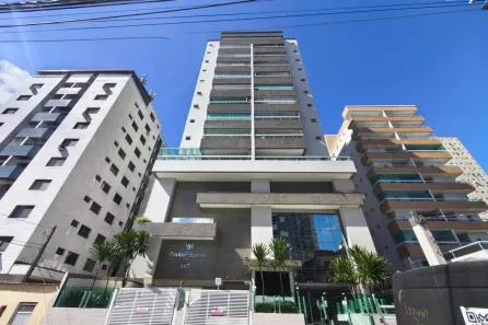 Apartamento com 1 Quarto para alugar, 55m² no Guilhermina, Praia Grande