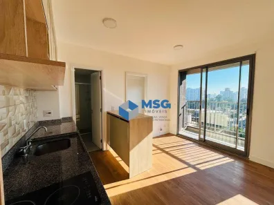 Apartamento com 1 Quarto para alugar, 37m² no Santo Amaro, São Paulo
