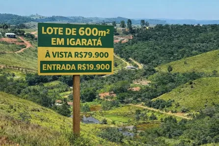Lote/Terreno à venda, 600m² no Centro, Igaratá
