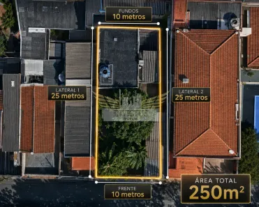 Lote/Terreno à venda, 190m² no Jardim Alvorada, Santo André