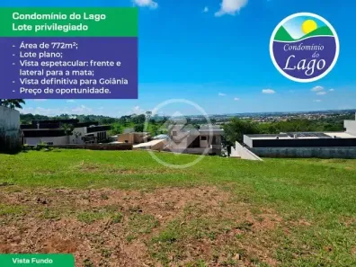 Lote/Terreno à venda, 772m² no Condomínio do Lago 1ª Etapa, Goiânia