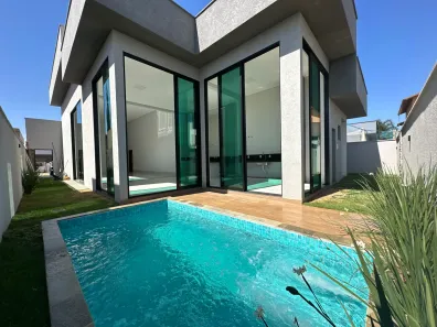 Casa de Condomínio com 3 Quartos à venda, 219m² no Residencial Goiânia Golfe Clube, Goiânia